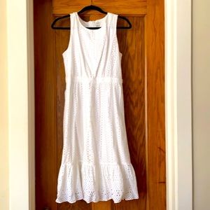 J.Crew white eyelet dress